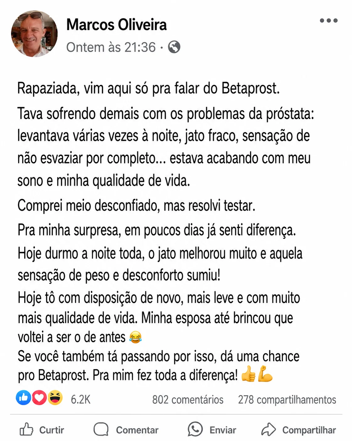 Foto Depoimento
