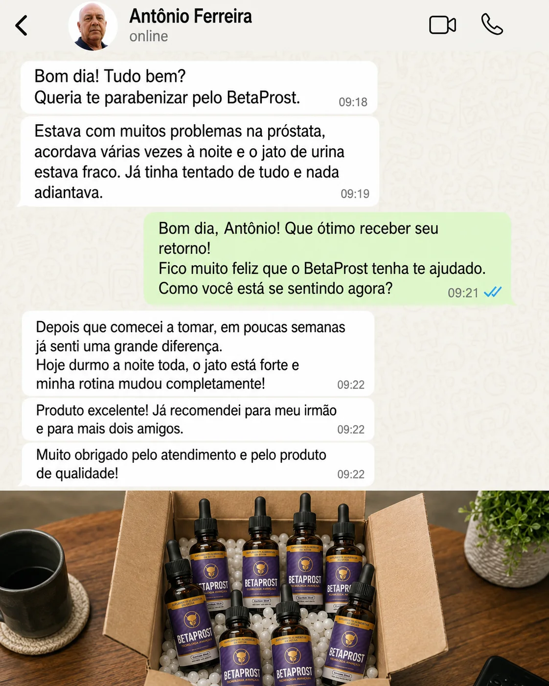 Foto Depoimento